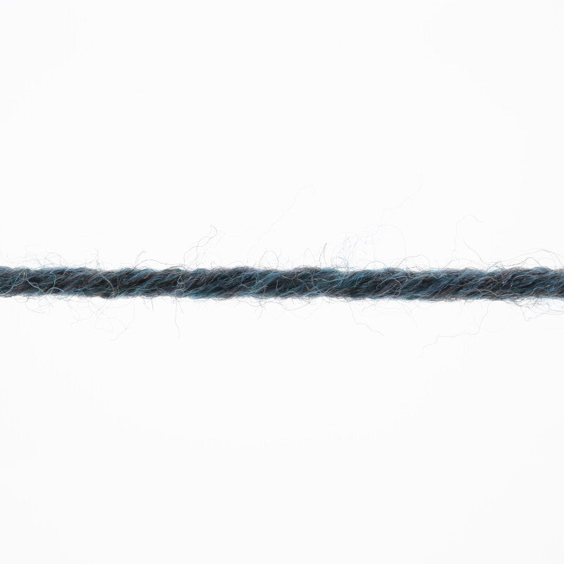 Lang Yarns Merino 120 Yarn, 120m / 50g – Petrol Mélange (0233), yarn strand