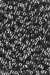 Lang Yarns Paillettes – 25g / 112m – Black/Silver (0004) – detail
