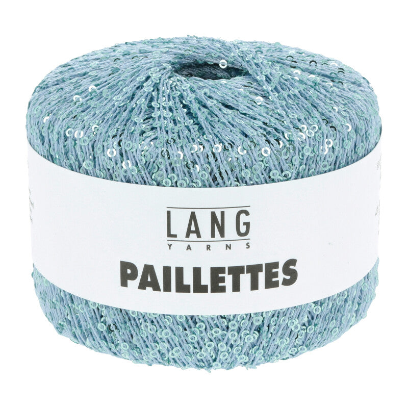 Lang Yarns Paillettes – 25g / 112m – Light Blue (0020)