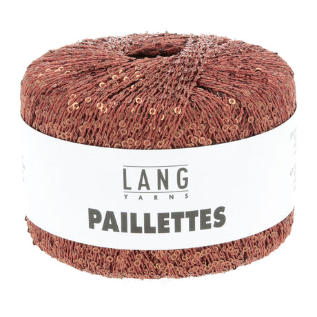 Lang Yarns Paillettes – 25g / 112m – Terracotta (0076)