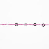 Lang Yarns Paillettes – 25g / 112m – Pink/Pink (0085) – yarn texture