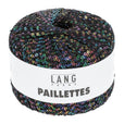 Lang Yarns Paillettes – 25g / 112m – Black/Multicolour (0104)