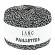 Lang Yarns Paillettes – 25g / 112m – Black/White (0204)