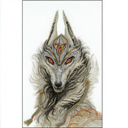 Keeper of the Secret cross stitch kit by Charivna Mit.