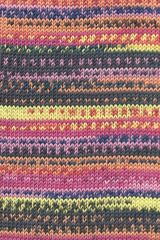 Lang Yarns Merino 120 Color – 100g / 240m – Purple/Yellow/Dark Blue/Tangerine (0007) – detail