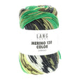 Lang Yarns Merino 120 Color – 100g / 240m – Green/Olive/Lime/Offwhite (0010)