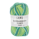 Lang Yarns Handarbeitsgarn Color – Green Printed (0017) – yarn ball