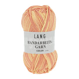 Lang Yarns Handarbeitsgarn Color – Orange/Yellow Printed (0059) – yarn ball