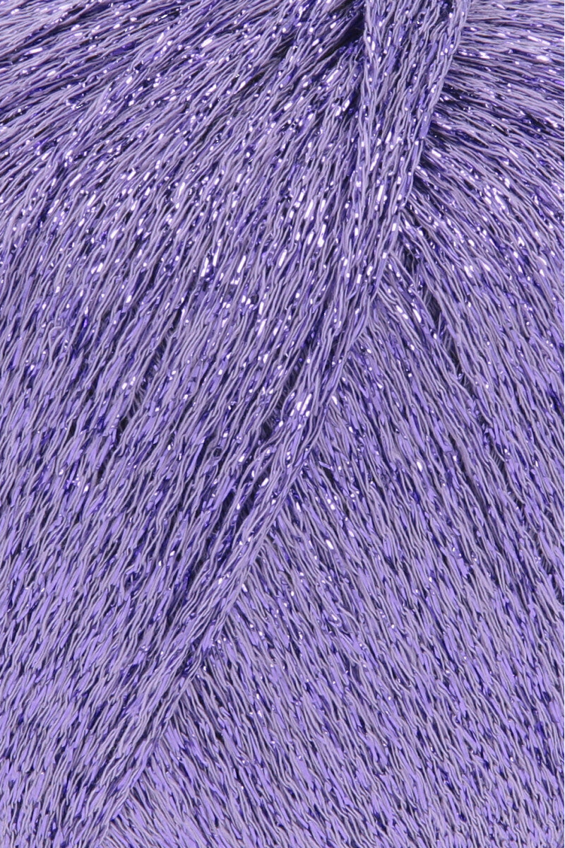 Lang Yarns Lamé Soft – 50g / 190m – Lilac (0046) – detail
