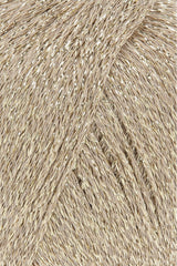 Lang Yarns Lamé Soft – 50g / 190m – Gold (0050) – detail