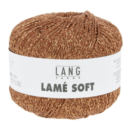 Lang Yarns Lamé Soft – 50g / 190m – Cinnamon (0067)