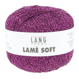 Lang Yarns Lamé Soft – 50g / 190m – Aubergine (0080)