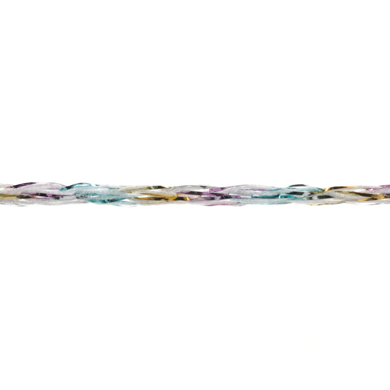 Lang Yarns Lamé Soft – 50g / 190m – Light Grey Multicolor (0103) – F view