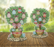 Easter Tree Happy Easter! cross stitch kit by Crystal Art.