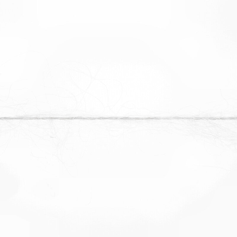 Lang Yarns Mohair Luxe Yarn, 175m / 25g – White (0001), yarn strand