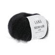 Lang Yarns Mohair Luxe Yarn, 175m / 25g – Black (0004)