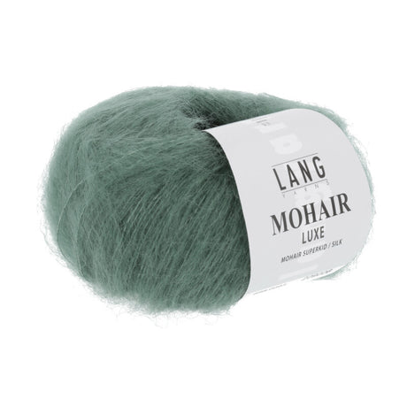 Lang Yarns Mohair Luxe Yarn, 175m / 25g – Ivy (0093)