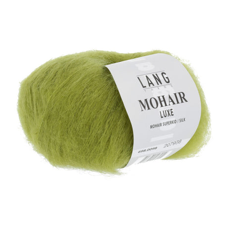 Lang Yarns Mohair Luxe Yarn, 175m / 25g – Light Olive (0098)