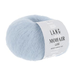 Lang Yarns Mohair Luxe Yarn, 175m / 25g – Ice Blue (0120)
