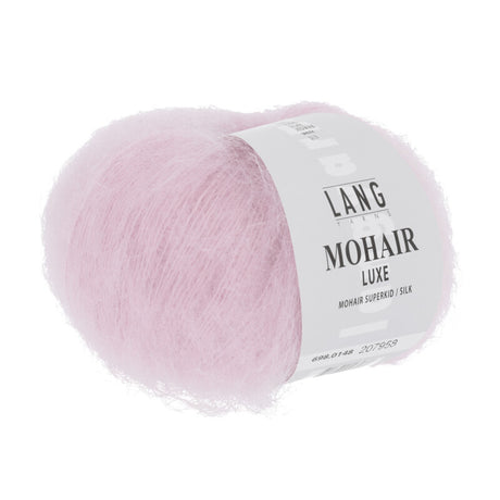 Lang Yarns Mohair Luxe Yarn, 175m / 25g – Dusky Pink (0148)