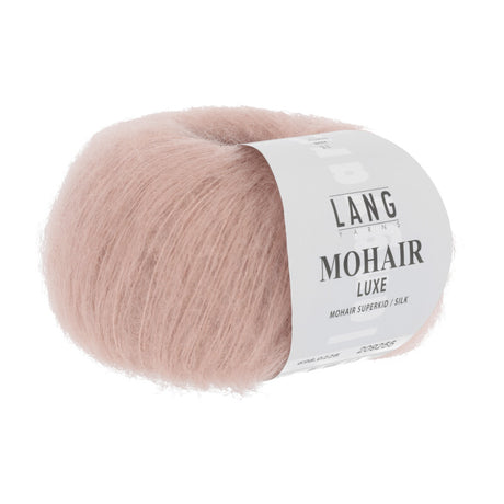 Lang Yarns Mohair Luxe Yarn, 175m / 25g – Flamingo (0228)
