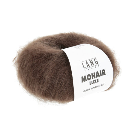 Lang Yarns Mohair Luxe Yarn, 175m / 25g – Chocolate (0267)