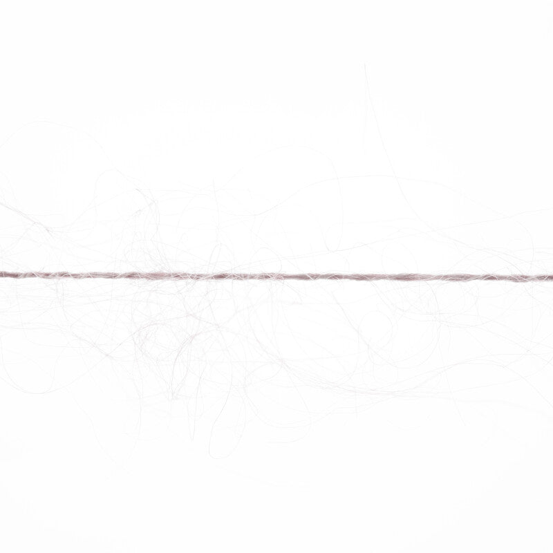 Lang Yarns Mohair Luxe Yarn, 175m / 25g – Old Rose (0348), yarn strand