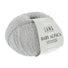 Lang Yarns Baby Alpaca Yarn, 170m / 50g – Light Grey Mélange (0003)