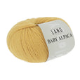 Lang Yarns Baby Alpaca Yarn, 170m / 50g – Yellow (0014)