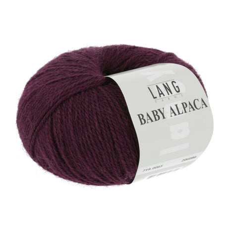 Lang Yarns Baby Alpaca Yarn, 170m / 50g – Anemone (0065)
