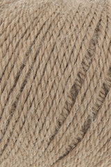 Lang Yarns Baby Alpaca Yarn, 170m / 50g – Light Brown Mélange (0096), yarn texture