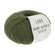 Lang Yarns Baby Alpaca Yarn, 170m / 50g – Olive (0098)