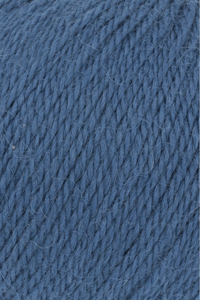 Lang Yarns Baby Alpaca Yarn, 170m / 50g – Steel Blue (0110), yarn texture