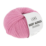 Lang Yarns Baby Alpaca Yarn, 170m / 50g – Light Pink (0165)