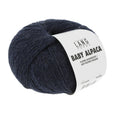 Lang Yarns Baby Alpaca Yarn, 170m / 50g – Dark Jeans Mélange (0234)
