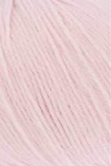Lang Yarns Merino 200 Bébé Yarn, 203m / 50g – Rose (0309), yarn texture