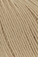 Lang Yarns Merino 200 Bébé Yarn, 203m / 50g – Camel (0339), yarn texture