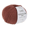 Lang Yarns Merino 200 Bébé Yarn, 203m / 50g – Brick (0387)