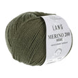 Lang Yarns Merino 200 Bébé Yarn, 203m / 50g – Olive (0398)