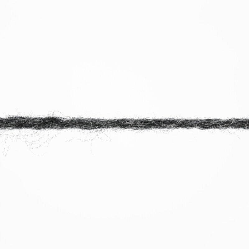 Lang Yarns Merino 200 Bébé Yarn, 203m / 50g – Dark Grey Mélange (0405), yarn strand
