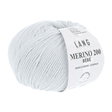 Lang Yarns Merino 200 Bébé Yarn, 203m / 50g – Baby Blue (0506)