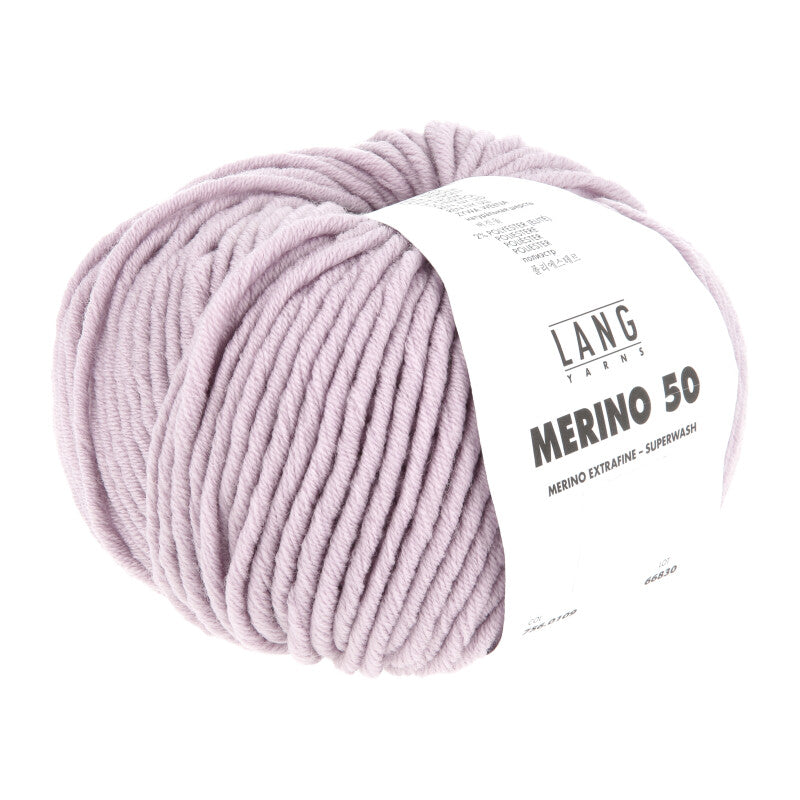 Lang Yarns Merino 50 – 100g / 90m – Rose (0109)