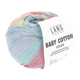 Lang Yarns Baby Cotton Color – 50g / 180m – Lilac/Berry/Apricot (0146)