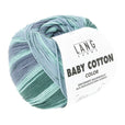 Lang Yarns Baby Cotton Color – 50g / 180m – Turquoise/Purple/Green (0179)