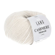 Lang Yarns Cashmere Premium Yarn, 115m / 25g – Offwhite (0002)