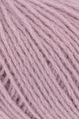 Lang Yarns Cashmere Premium Yarn, 115m / 25g – Dusky Pink (0048), yarn texture