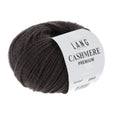 Lang Yarns Cashmere Premium Yarn, 115m / 25g – Dark Brown (0067)