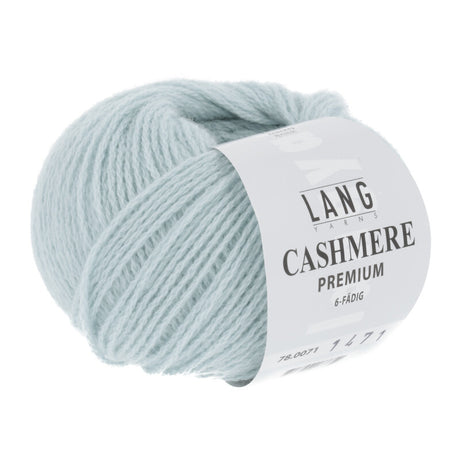 Lang Yarns Cashmere Premium Yarn, 115m / 25g – Ice Blue (0071)