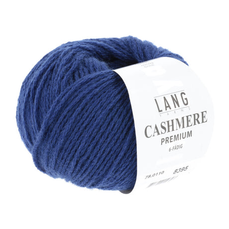 Lang Yarns Cashmere Premium Yarn, 115m / 25g – Dark Blue (0110)