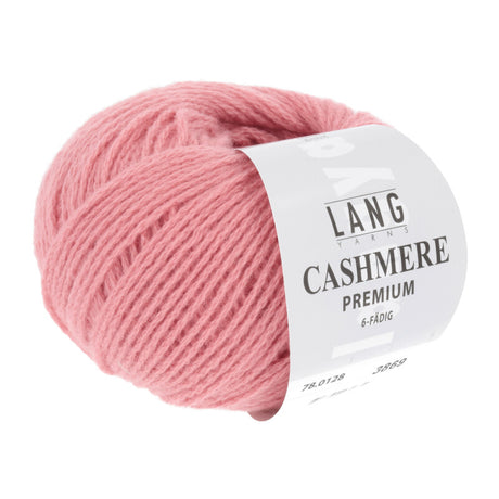 Lang Yarns Cashmere Premium Yarn, 115m / 25g – Salmon (0128)